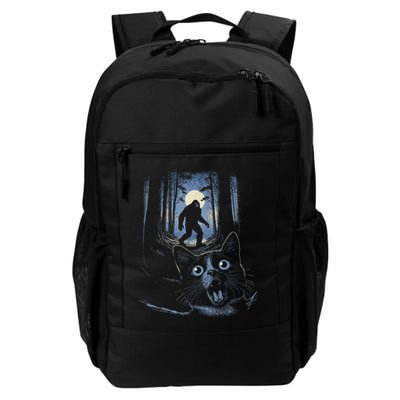 Surprised Scared Cat Selfie With Bigfo Ot Sasquatch Backpack