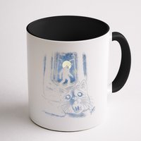 Surprised Scared Cat Selfie With Bigfo Ot Sasquatch Mug