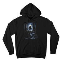 Surprised Scared Cat Selfie With Bigfo Ot Sasquatch Tall Hoodie