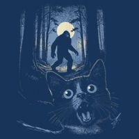 Surprised Scared Cat Selfie With Bigfo Ot Sasquatch Infant Baby Jersey Bodysuit