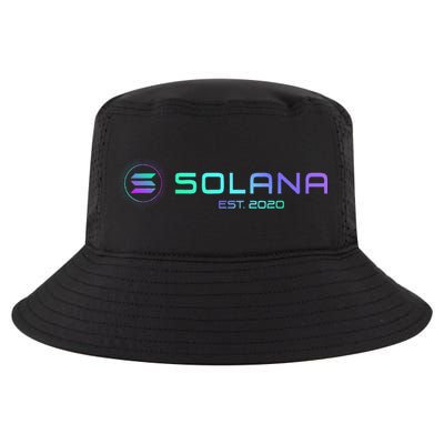 Solana Sol Coin Crypto Logo Blockchain Solana Cool Comfort Performance Bucket Hat