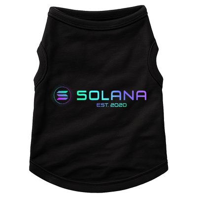 Solana Sol Coin Crypto Logo Blockchain Solana Doggie Tank
