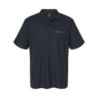 Solana Sol Coin Crypto Logo Blockchain Solana Softstyle Adult Sport Polo