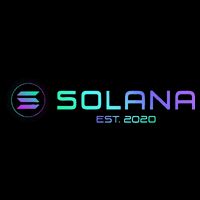 Solana Sol Coin Crypto Logo Blockchain Solana 16 in Basic Backpack