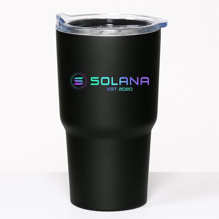 Solana Sol Coin Crypto Logo Blockchain Solana Tumbler