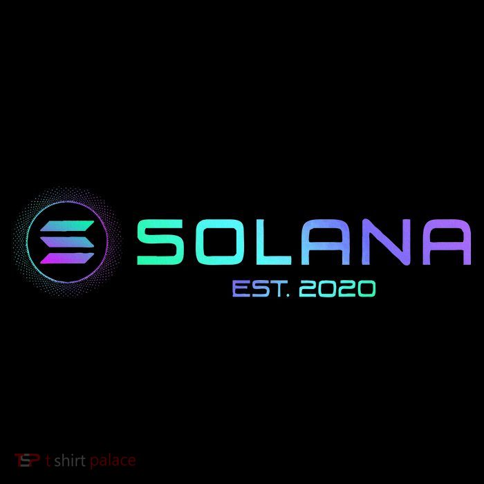 Solana Sol Coin Crypto Logo Blockchain Solana Baby Bodysuit