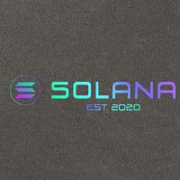 Solana Sol Coin Crypto Logo Blockchain Solana Cotton Canvas Backpack