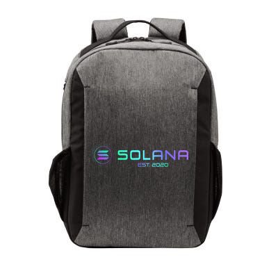 Solana Sol Coin Crypto Logo Blockchain Solana Vector Backpack