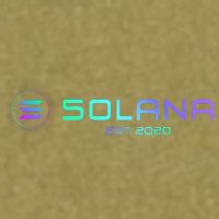 Solana Sol Coin Crypto Logo Blockchain Solana Garment-Dyed Women's Muscle Tee