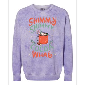 Shimmy Shimmy Cocoa What Colorblast Crewneck Sweatshirt