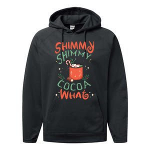 Shimmy Shimmy Cocoa What Performance Fleece Hoodie