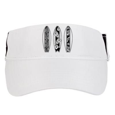 Surfing Surfboard Classic Retro Surfboarder Surfer Surf Life Adult Drive Performance Visor