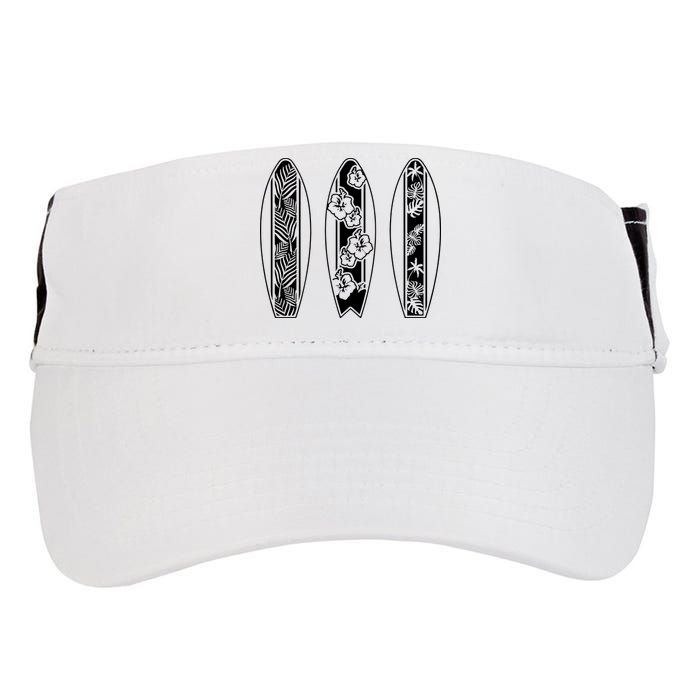 Surfing Surfboard Classic Retro Surfboarder Surfer Surf Life Adult Drive Performance Visor