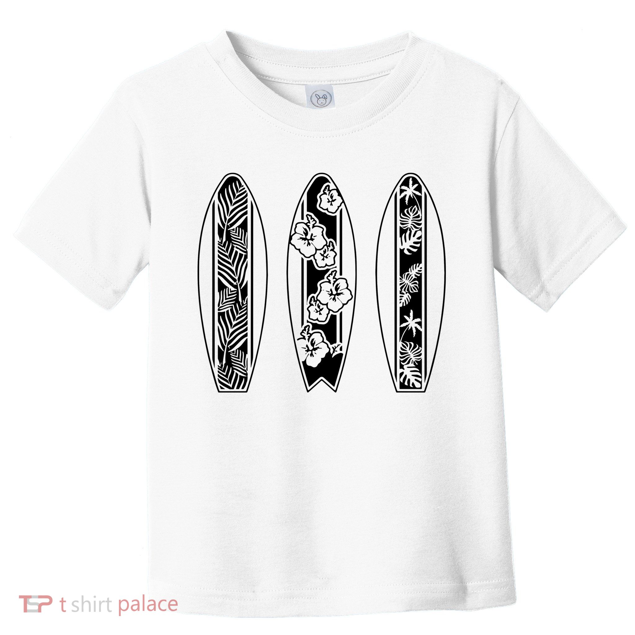 Surfing Surfboard Classic Retro Surfboarder Surfer Surf Life Toddler T-Shirt