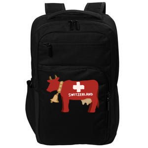 Switzerland Swiss Cow Impact Tech Backpack