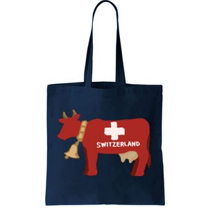 Switzerland Swiss Cow Tote Bag