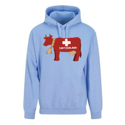 Switzerland Swiss Cow Unisex Surf Hoodie