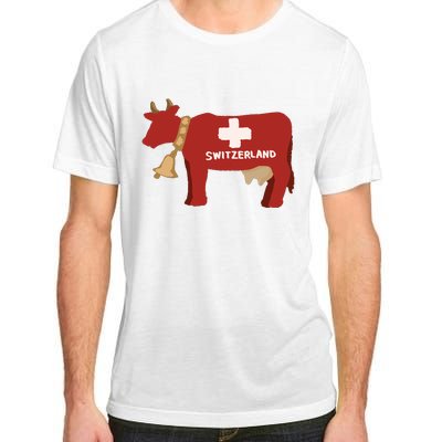 Switzerland Swiss Cow Adult ChromaSoft Performance T-Shirt