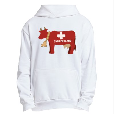 Switzerland Swiss Cow Urban Pullover Hoodie