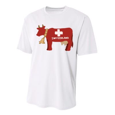 Switzerland Swiss Cow Performance Sprint T-Shirt