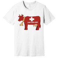 Switzerland Swiss Cow Premium T-Shirt