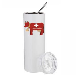 Switzerland Swiss Cow Stainless Steel Tumbler