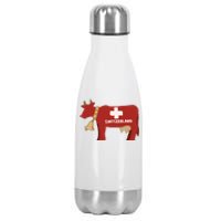 Switzerland Swiss Cow Stainless Steel Insulated Water Bottle