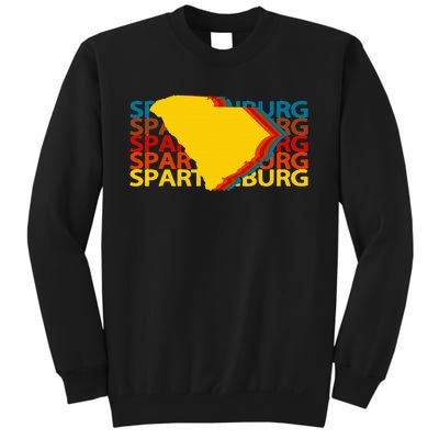 Spartanburg South Carolina Vintage Repeat Sweatshirt