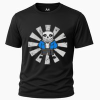 Sans Skeleton Cool Pixel Art Gift Cooling Performance Crew T-Shirt