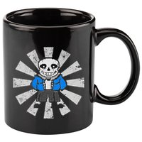 Sans Skeleton Cool Pixel Art Gift 11oz C Handle Ceramic Mug