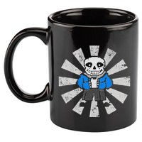 Sans Skeleton Cool Pixel Art Gift 11oz C Handle Ceramic Mug