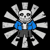 Sans Skeleton Cool Pixel Art Gift Toddler Hoodie