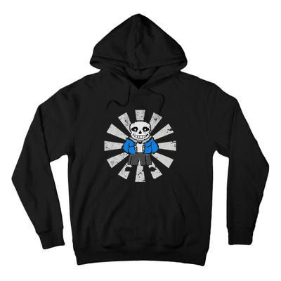 Sans Skeleton Cool Pixel Art Gift Tall Hoodie