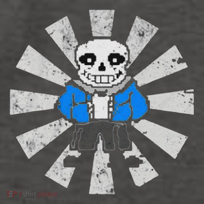 Sans Skeleton Cool Pixel Art Gift Vector Backpack