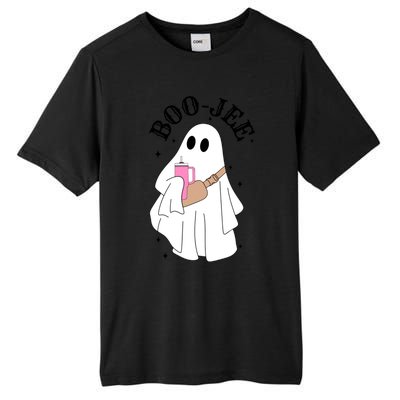 Spooky Season Cute Ghost Halloween Costume Boujee Boojee Meaningful Gift Tall Fusion ChromaSoft Performance T-Shirt