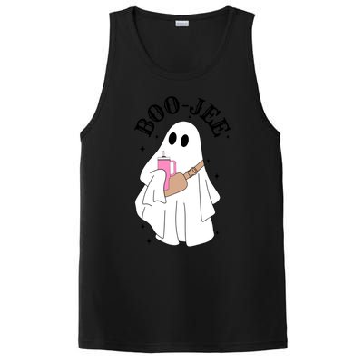 Spooky Season Cute Ghost Halloween Costume Boujee Boojee Meaningful Gift PosiCharge Competitor Tank