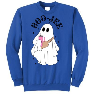 Spooky Season Cute Ghost Halloween Costume Boujee Boojee Meaningful Gift Sweatshirt