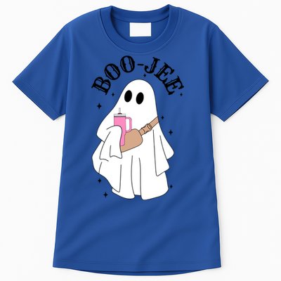 Spooky Season Cute Ghost Halloween Costume Boujee Boojee Meaningful Gift Tall T-Shirt