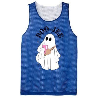 Spooky Season Cute Ghost Halloween Costume Boujee Boojee Meaningful Gift Mesh Reversible Basketball Jersey Tank