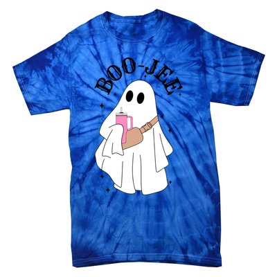 Spooky Season Cute Ghost Halloween Costume Boujee Boojee Meaningful Gift Tie-Dye T-Shirt