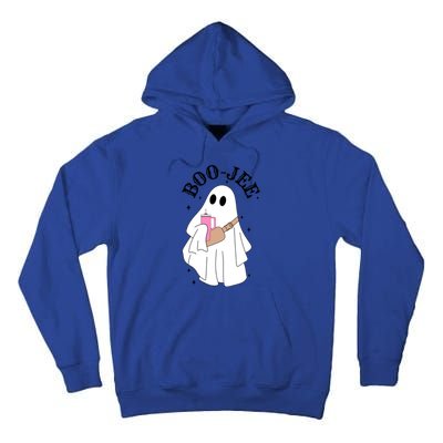 Spooky Season Cute Ghost Halloween Costume Boujee Boojee Meaningful Gift Tall Hoodie