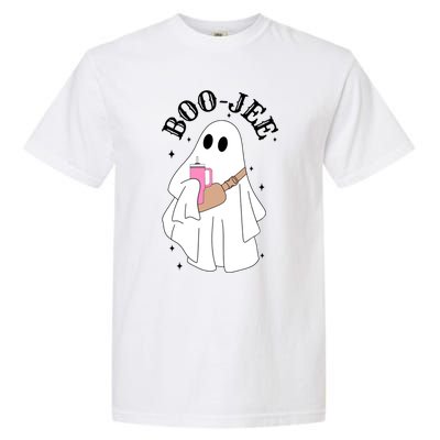 Spooky Season Cute Ghost Halloween Costume Boujee Boojee Meaningful Gift Garment-Dyed Heavyweight T-Shirt