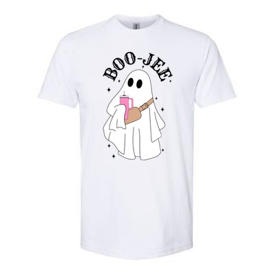 Spooky Season Cute Ghost Halloween Costume Boujee Boojee Meaningful Gift Softstyle CVC T-Shirt