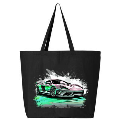 Supercar Sports Car Exotic Concept Art Hypercar Graphic Meaningful Gift 25L Jumbo Tote