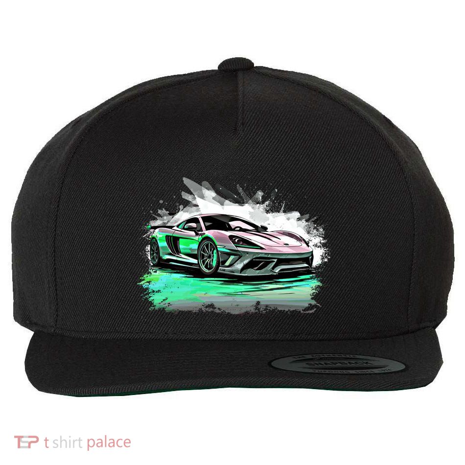 Supercar Sports Car Exotic Concept Art Hypercar Graphic Meaningful Gift Wool Snapback Cap