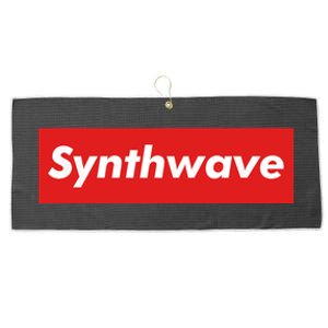 Synthwave | Synthwave Chillwave Retro 80s Aesthetic Design Large Microfiber Waffle Golf Towel