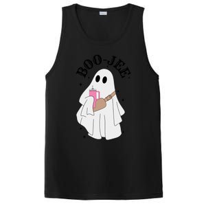 Spooky Season Cute Ghost Halloween Costume Boujee BooJee Gift PosiCharge Competitor Tank