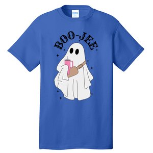 Spooky Season Cute Ghost Halloween Costume Boujee BooJee Gift Tall T-Shirt