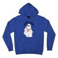 Spooky Season Cute Ghost Halloween Costume Boujee BooJee Gift Tall Hoodie