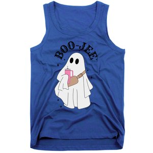 Spooky Season Cute Ghost Halloween Costume Boujee BooJee Gift Tank Top